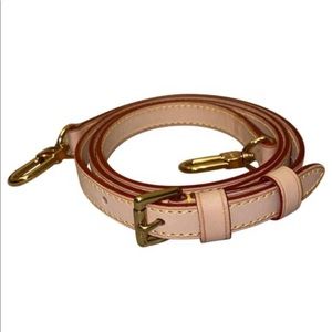 SOLD!! Louis Vuitton Adjustable VVN Leather Shoulder Strap 16mm